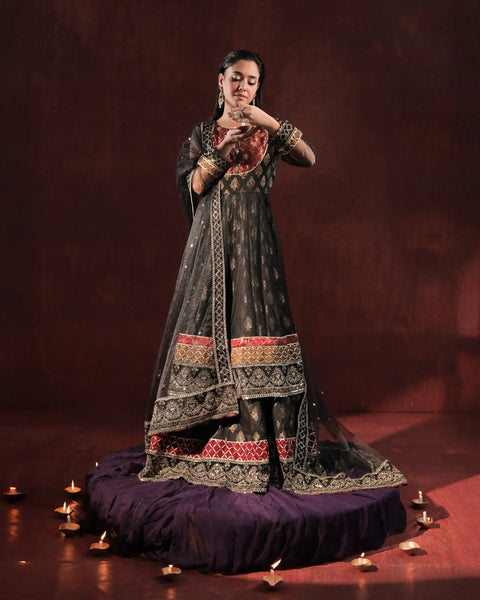 Badla Katan Maxi | 9700 Sha Posh Textile