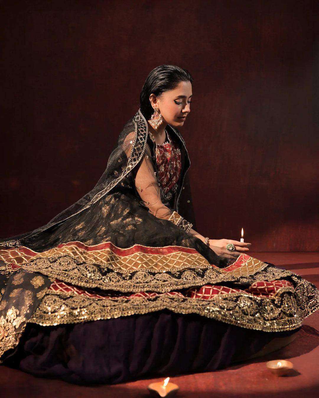 Badla Katan Maxi | 9700 Sha Posh Textile
