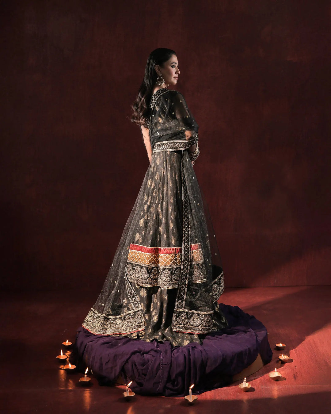 Badla Katan Maxi | 9700 Sha Posh Textile