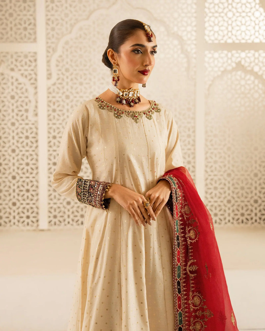 Bindi Badla Maxi | 4081 Sha Posh Textile