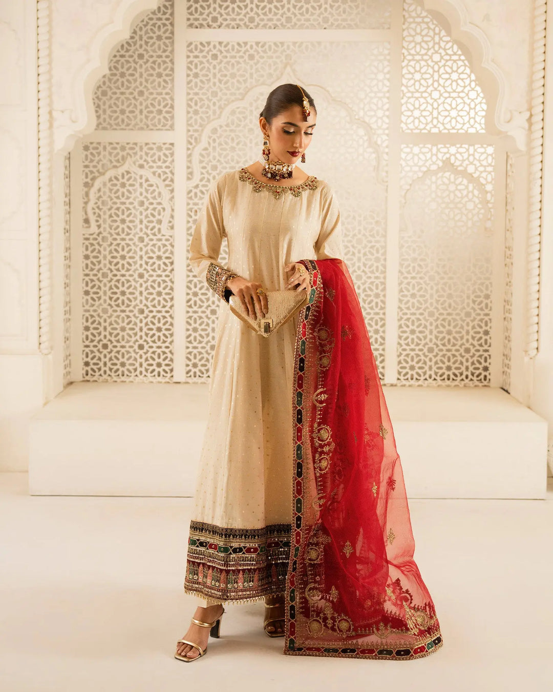 Bindi Badla Maxi | 4081 Sha Posh Textile