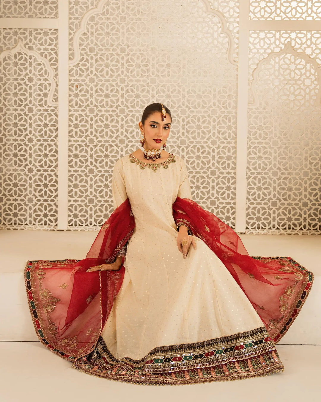 Bindi Badla Maxi | 4081 Sha Posh Textile