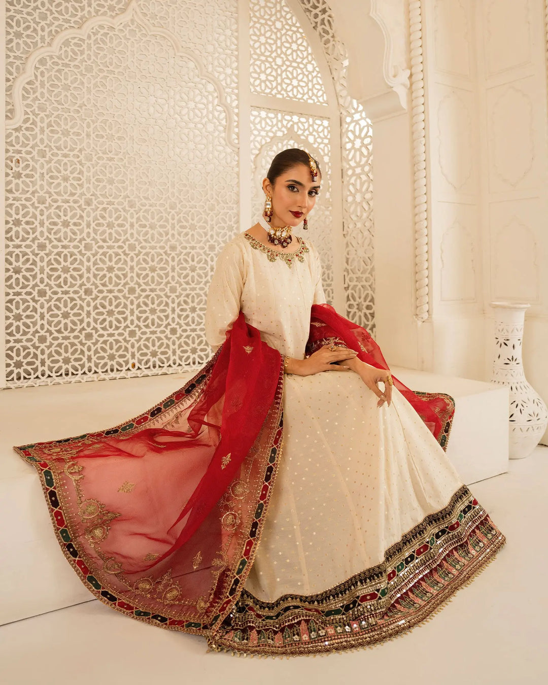 Bindi Badla Maxi | 4081 Sha Posh Textile