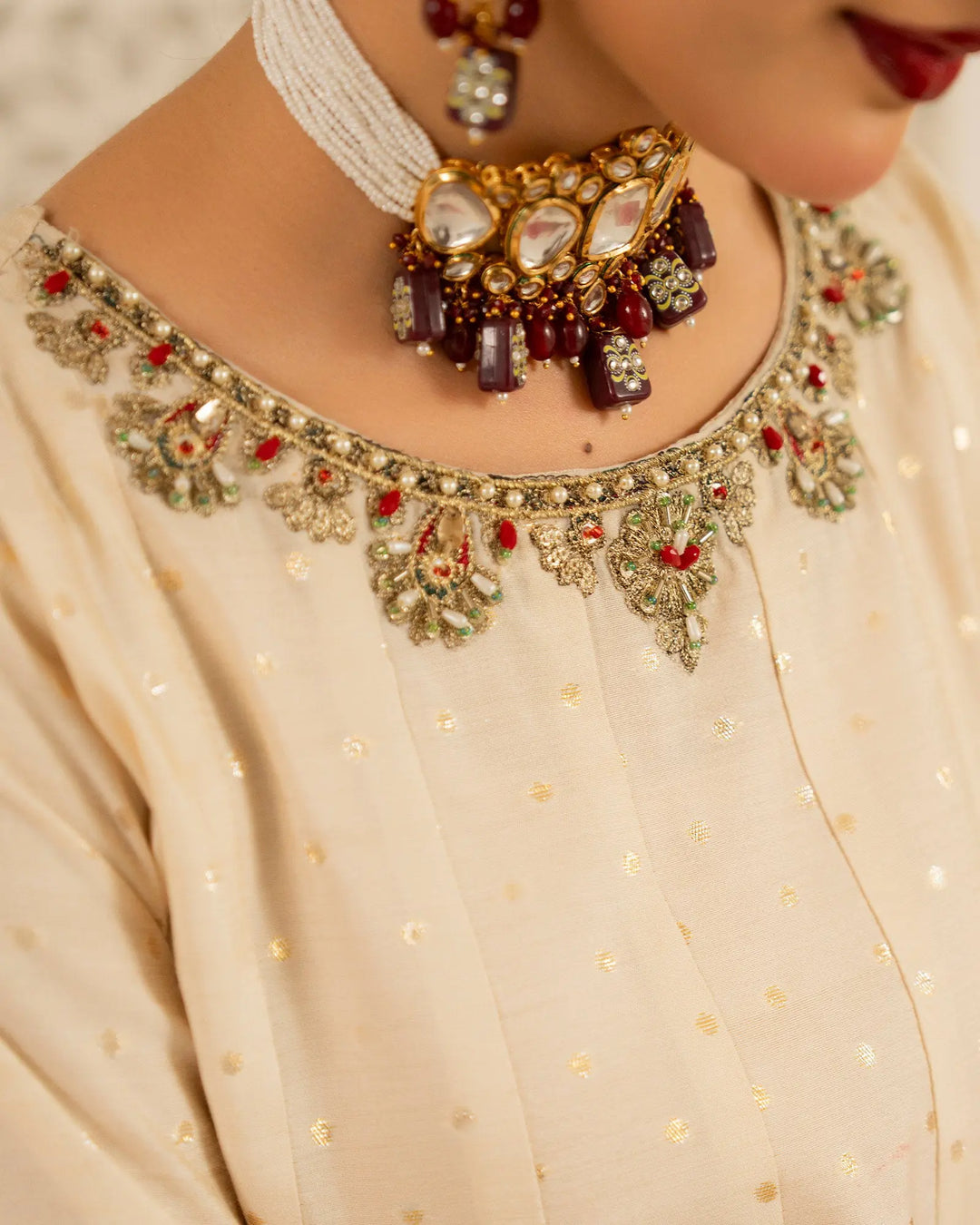 Bindi Badla Maxi | 4081 Sha Posh Textile