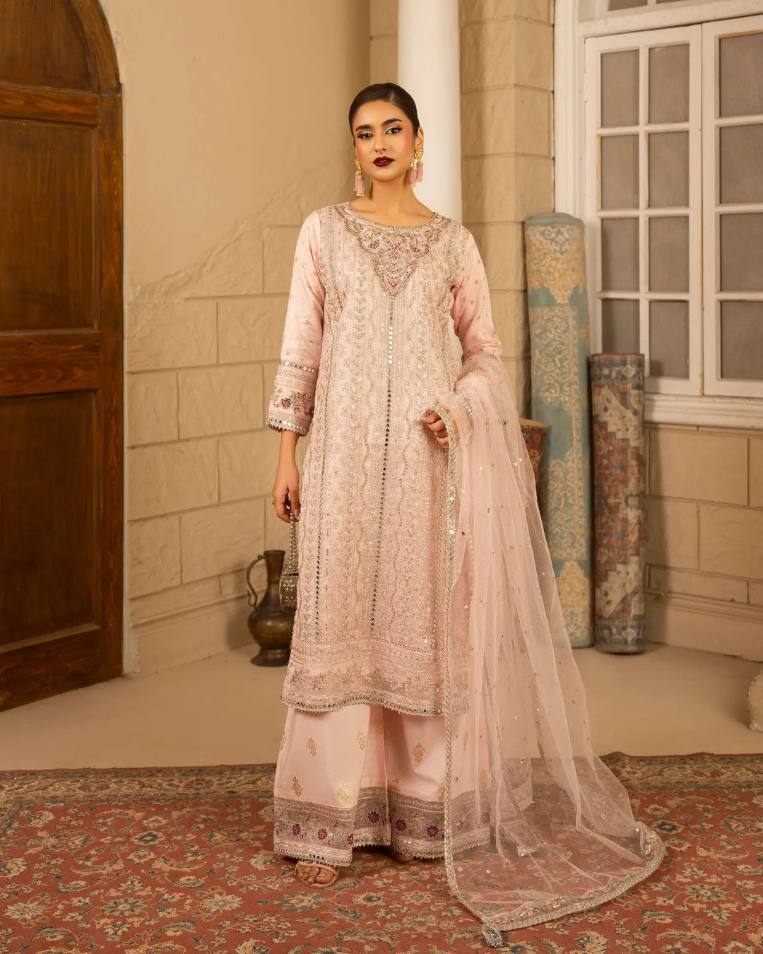 Bori Net 3PC | 1159 Sha Posh Textile