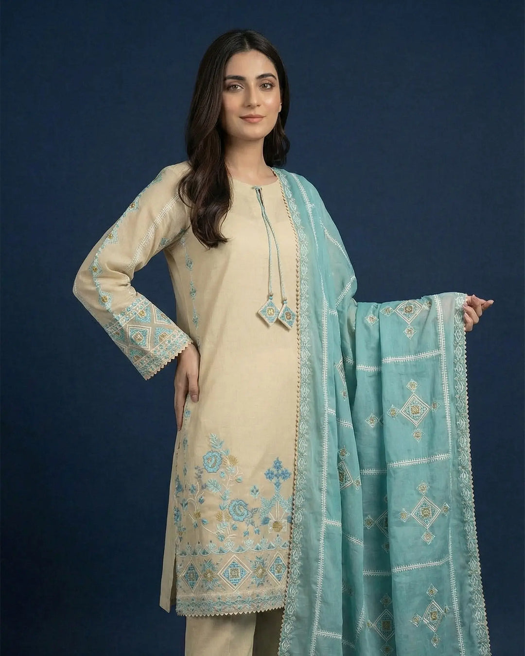 Bori Net 3PC | 1338 Sha Posh Textile