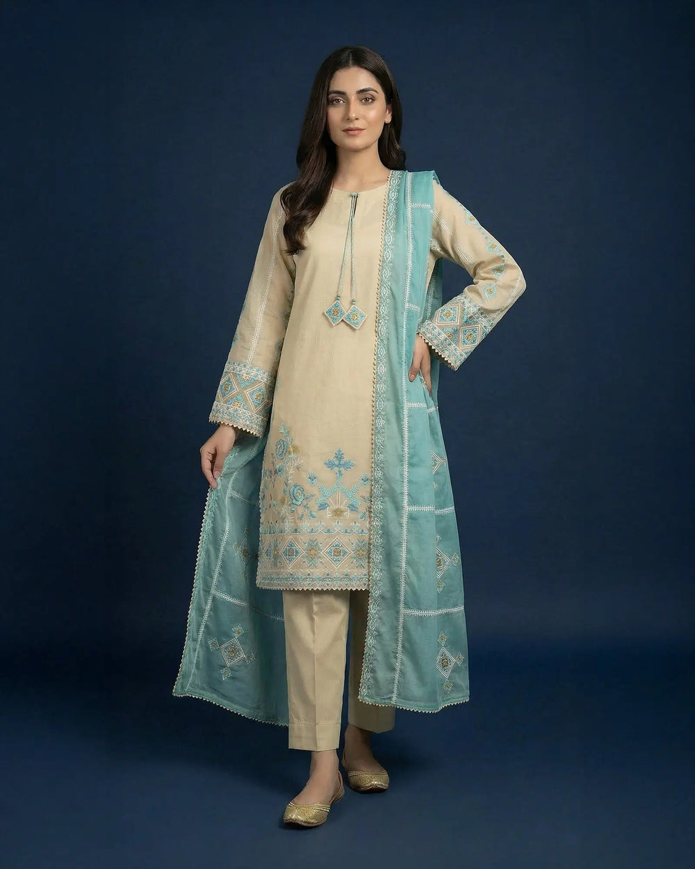 Bori Net 3PC | 1338 Sha Posh Textile