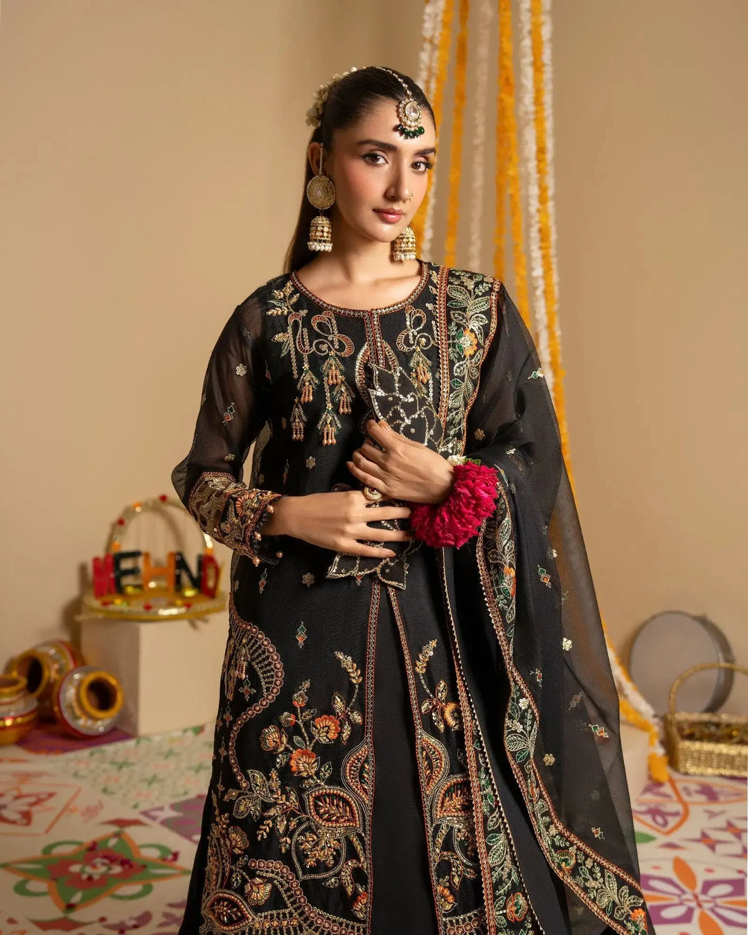 Bori Net 3PC | 424 Sha Posh Textile