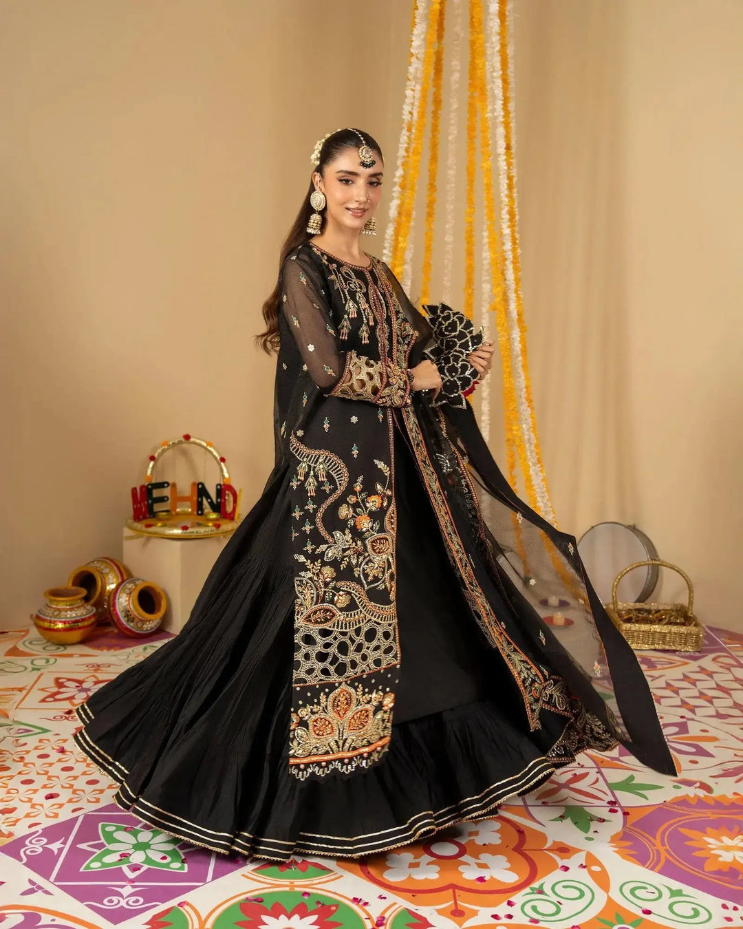 Bori Net 3PC | 424 Sha Posh Textile