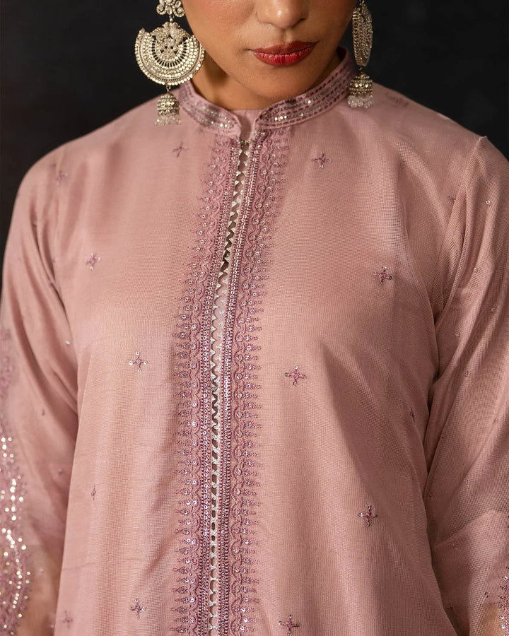 Bori Net Open Gown | 9789 Sha Posh Textile