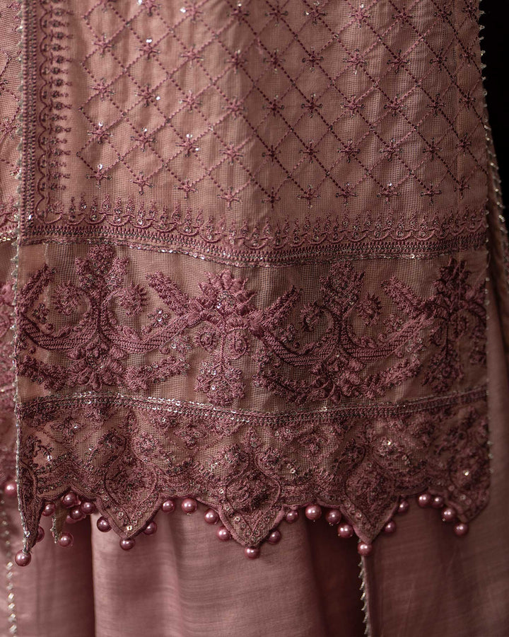Bori Net Open Gown | 9789 Sha Posh Textile