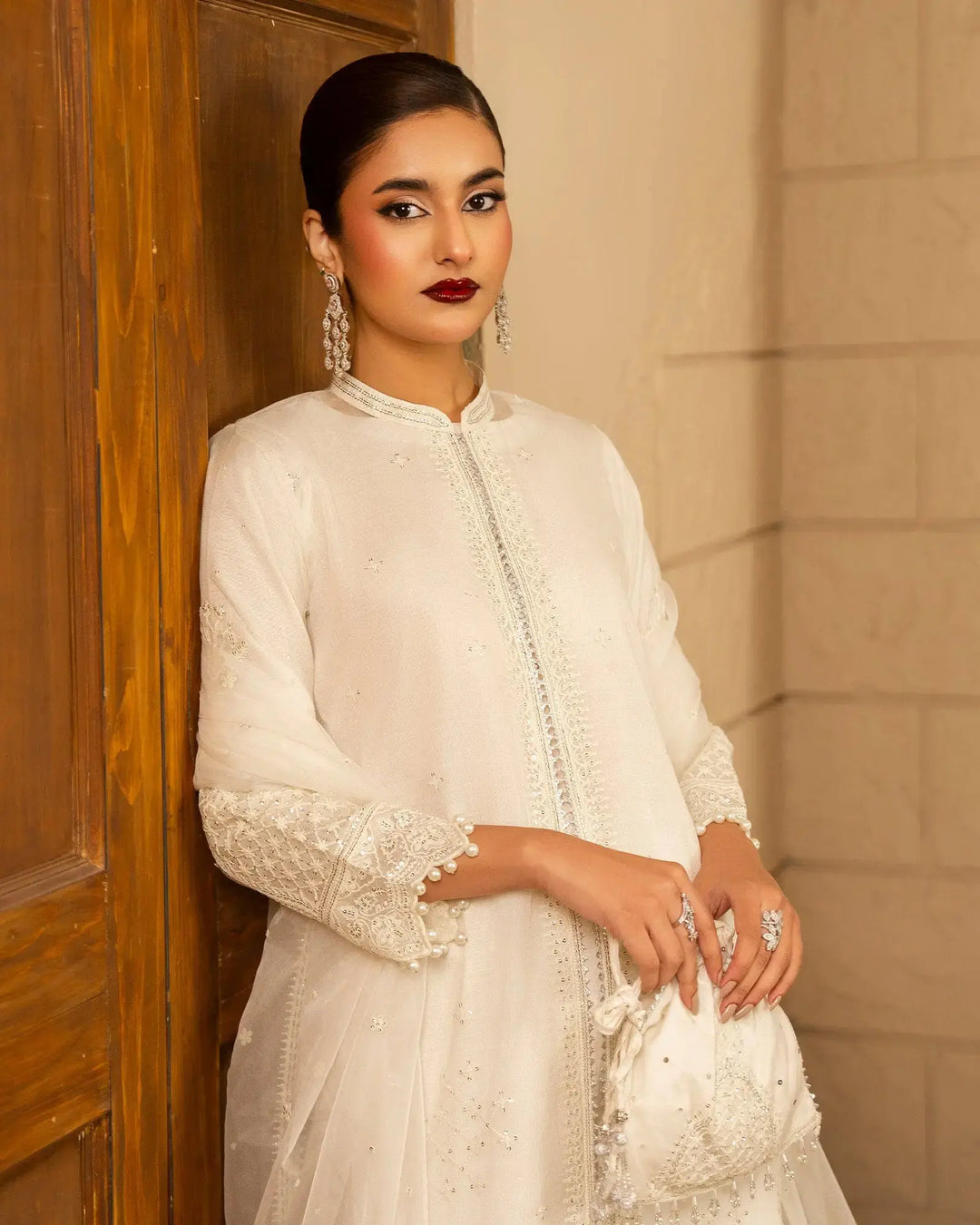 Bori Net Open Gown | 9789 Sha Posh Textile