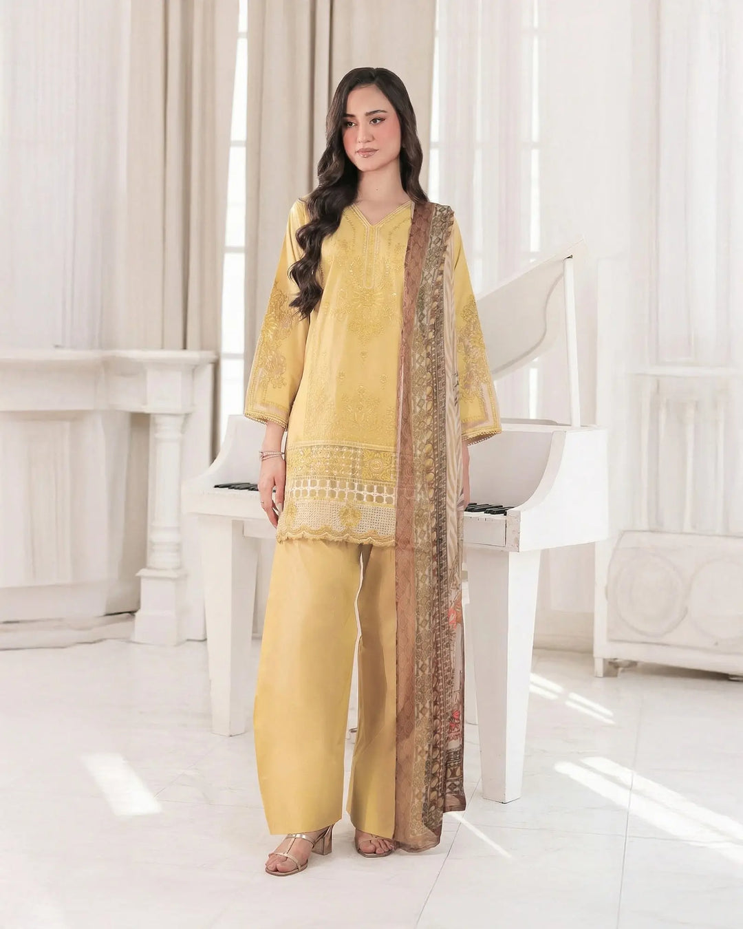 Cambric Cotton 3PC | 1180 Sha Posh Textile
