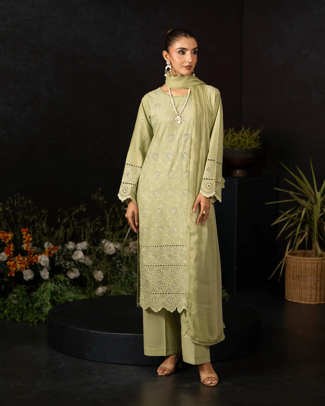 Cambric Cotton 3PC | 1214 Sha Posh Textile