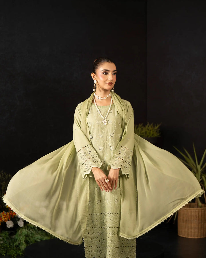 Cambric Cotton 3PC | 1214 Sha Posh Textile