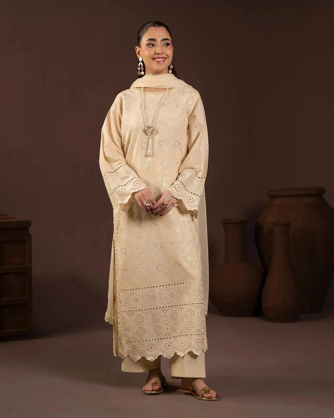 Cambric Cotton 3PC | 1214 Sha Posh Textile