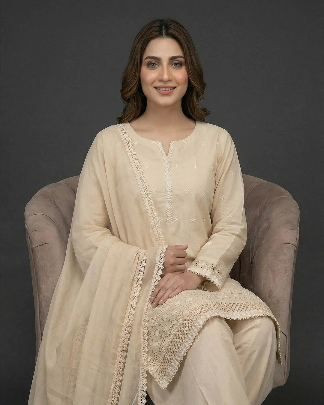 Cambric Cotton 3PC | 1215 Sha Posh Textile