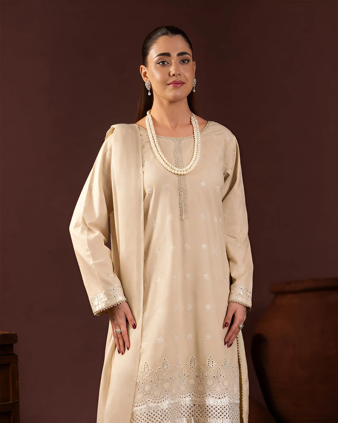 Cambric Cotton 3PC | 1215 Sha Posh Textile