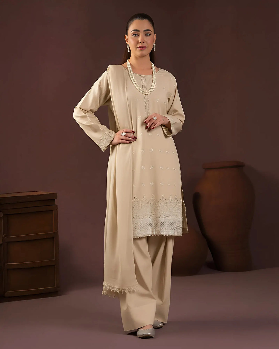 Cambric Cotton 3PC | 1215 Sha Posh Textile