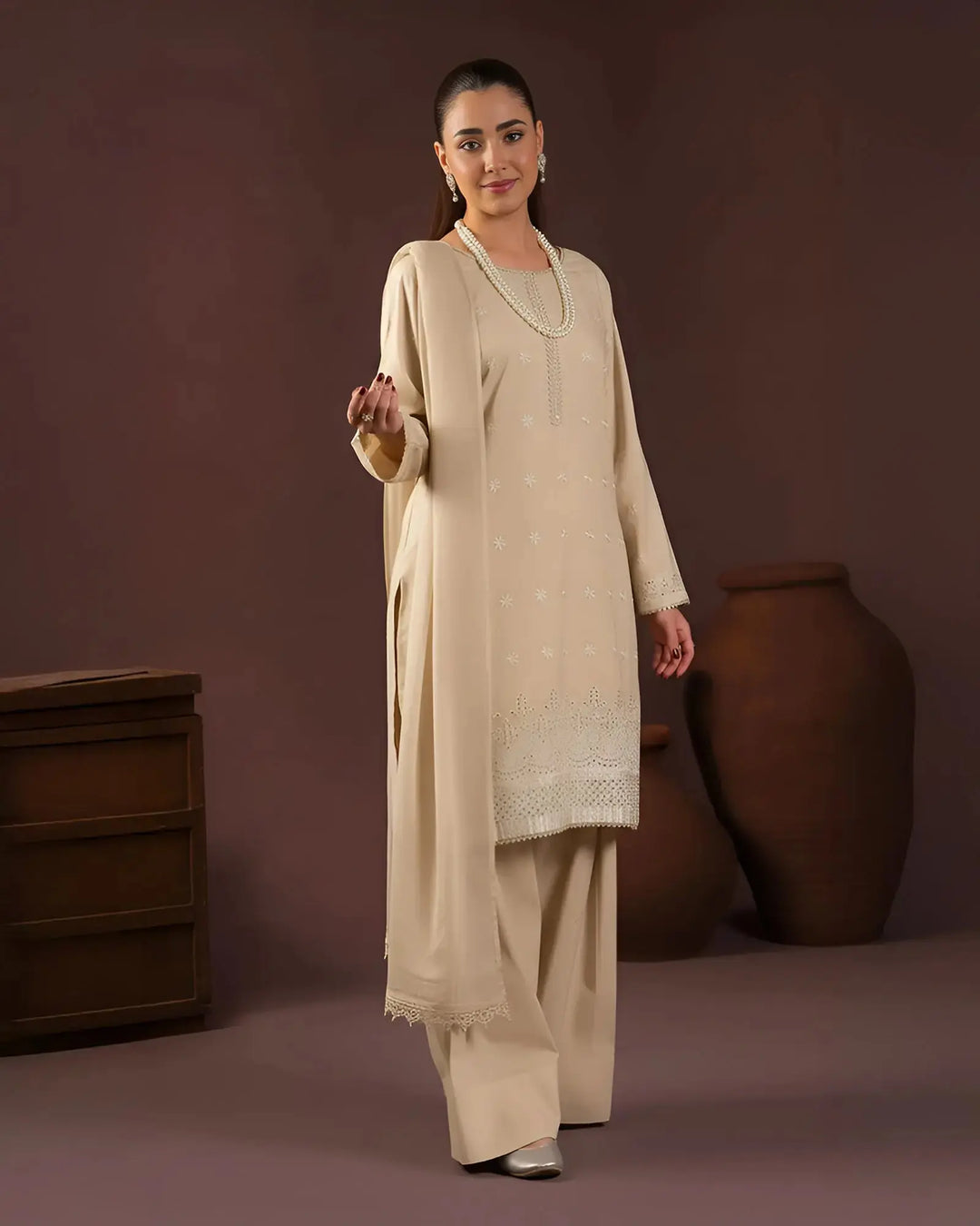 Cambric Cotton 3PC | 1215 Sha Posh Textile