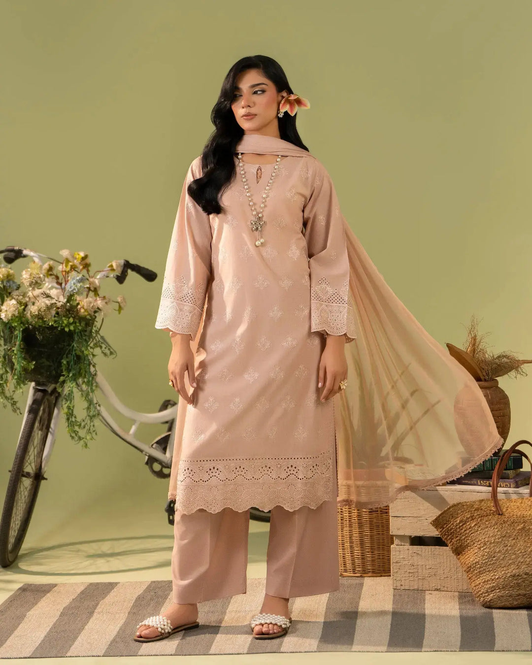 Cambric Cotton 3PC | 1218 Sha Posh Textile