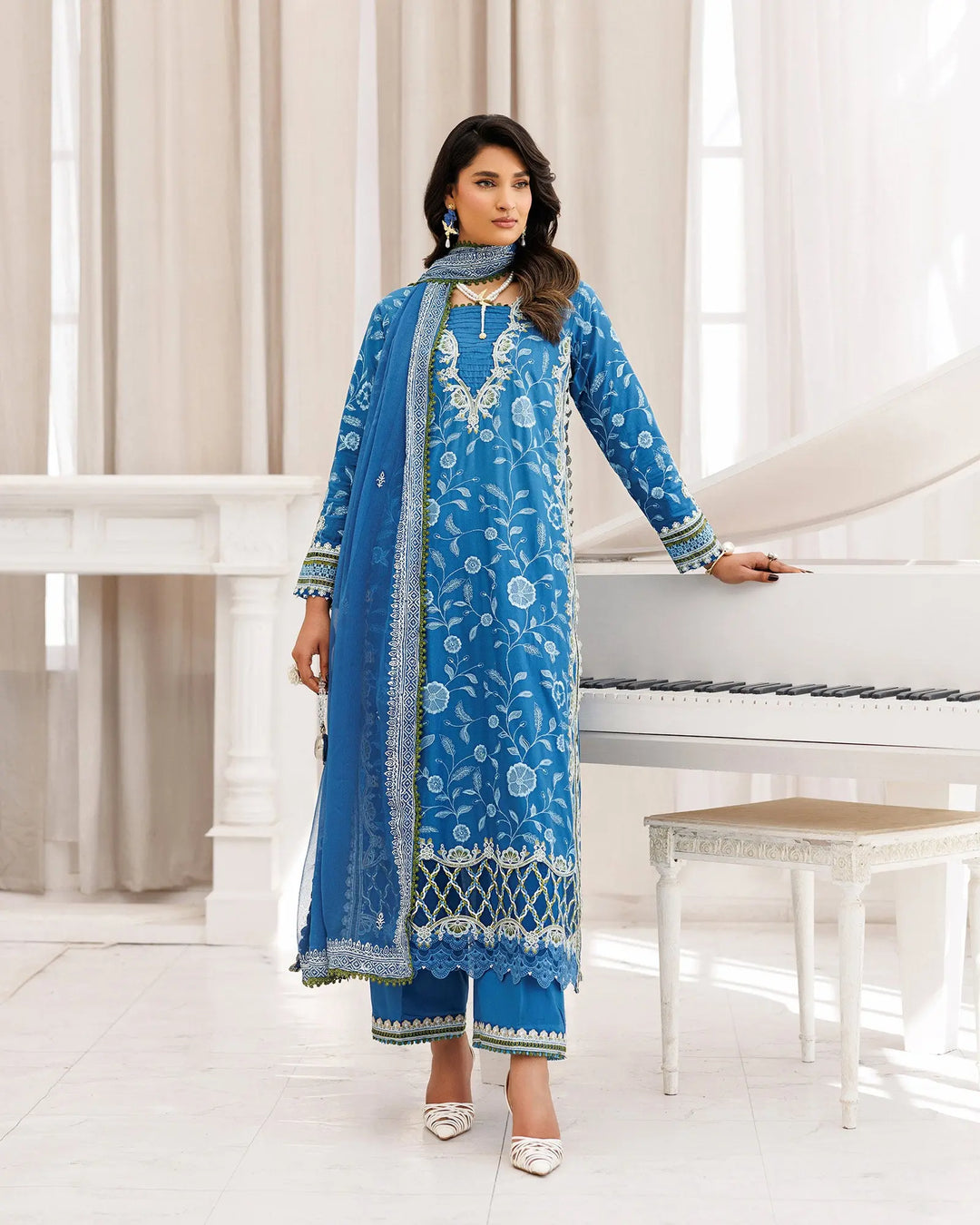 Cambric Cotton 3PC | 17443 Sha Posh Textile