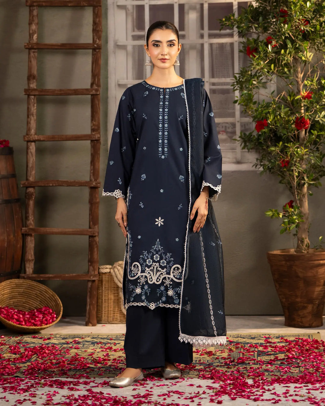 Cambric Cotton 3PC | 4127 Sha Posh Textile