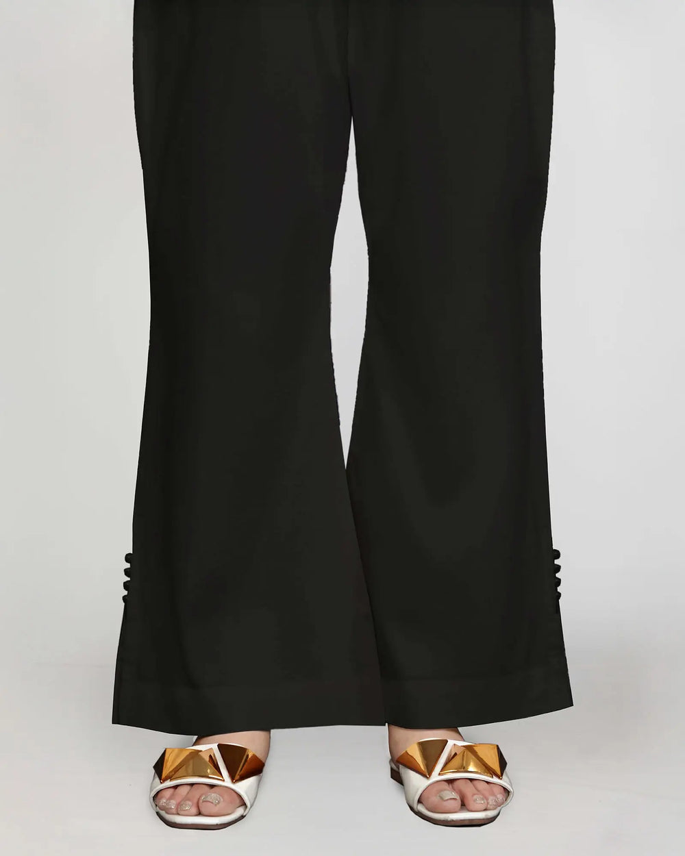 Cambric Cotton Bell Bottom | 8357-IG-K.CT Sha Posh Textile