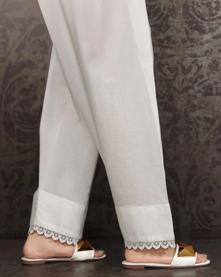 Cambric Cotton Farshi Shalwar | 8358-IG-K.CT Sha Posh Textile