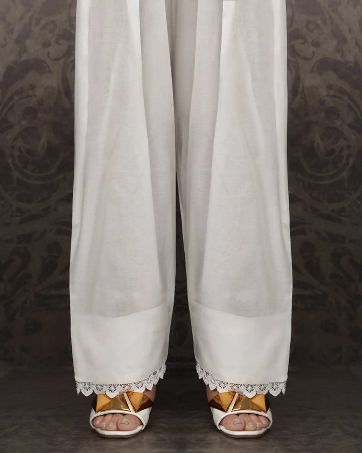 Cambric Cotton Farshi Shalwar | 8358-IG-K.CT Sha Posh Textile