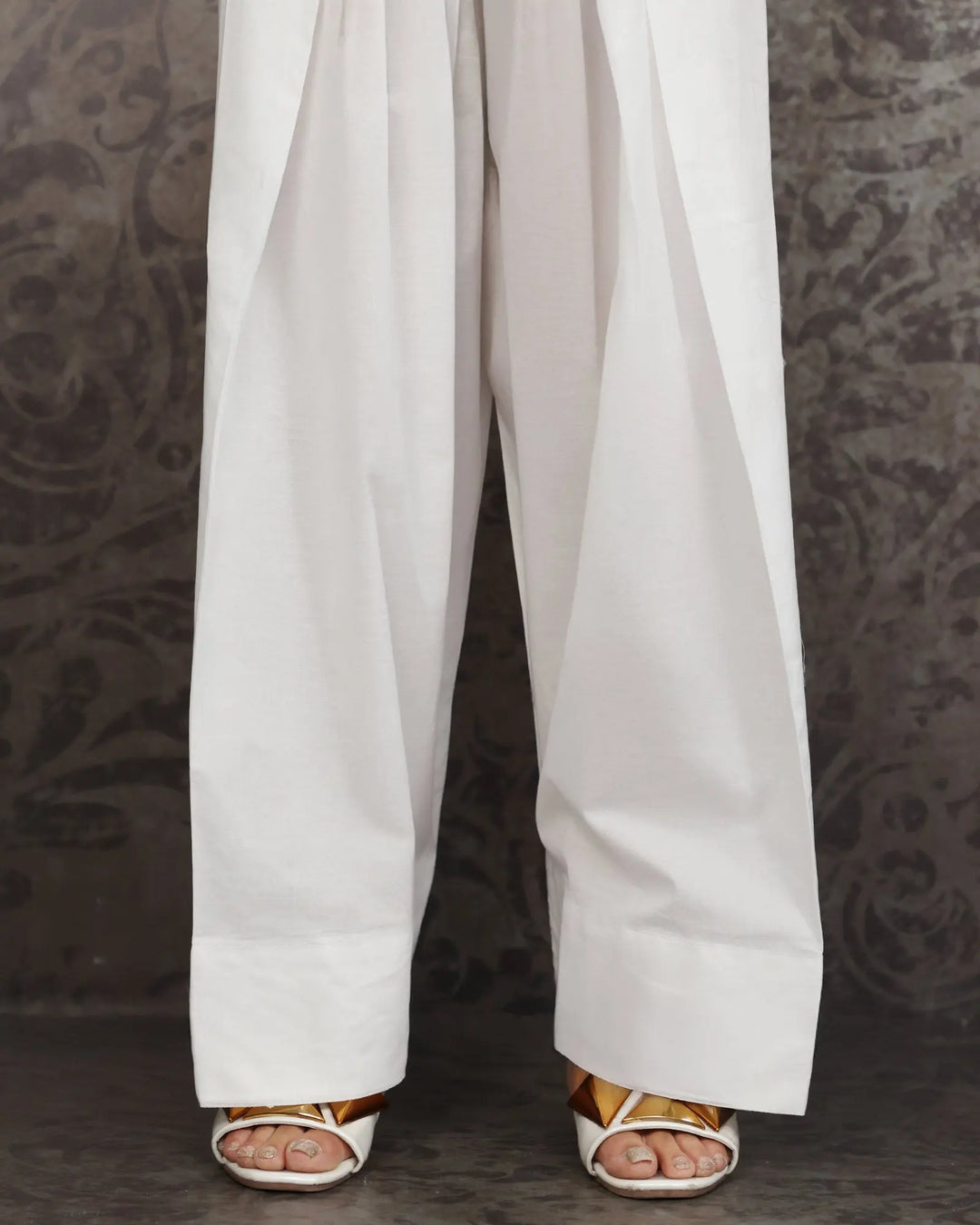 Cambric Cotton Farshi Shalwar | 8363-IG-K.CT Sha Posh Textile