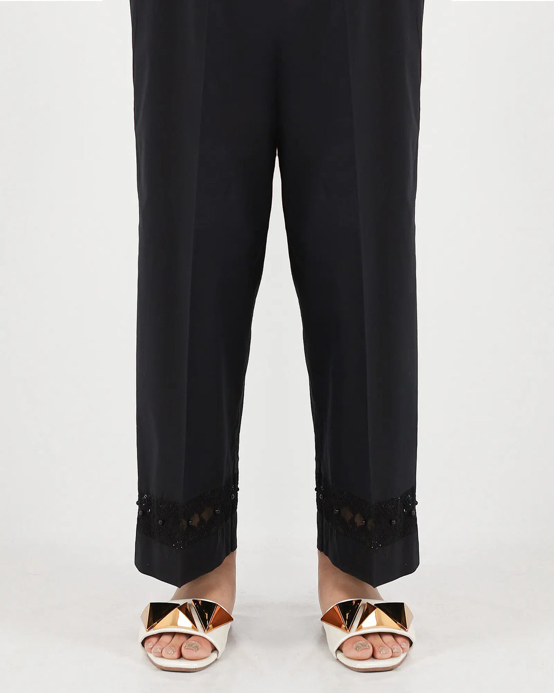 Cambric Cotton Trouser | 8351-IG-K.CT Sha Posh Textile