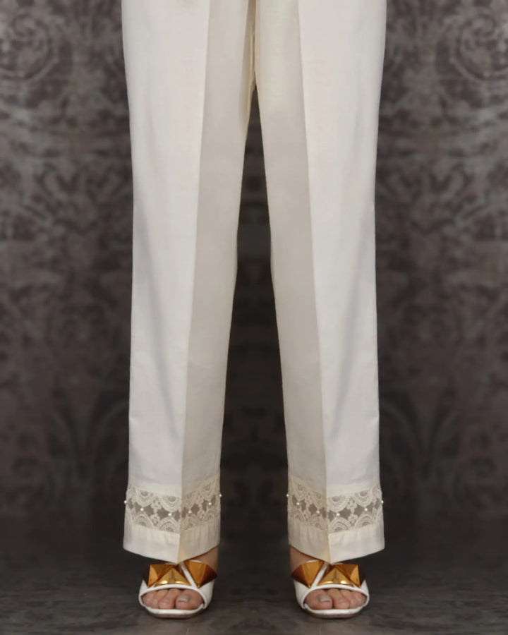 Cambric Cotton Trouser | 8351-IG-K.CT Sha Posh Textile