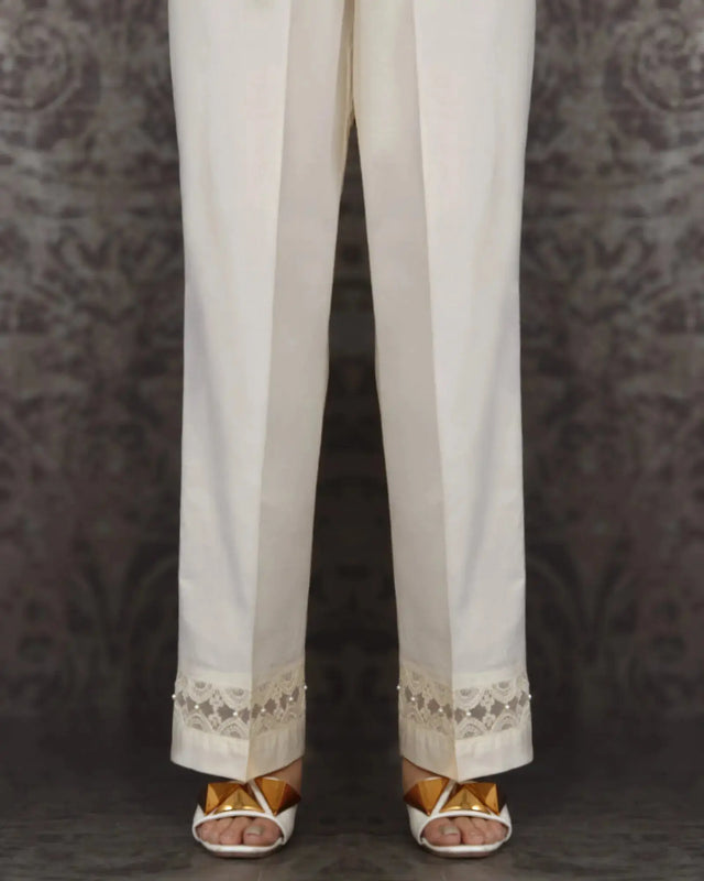 Cambric Cotton Trouser | 8351-IG-K.CT Sha Posh Textile