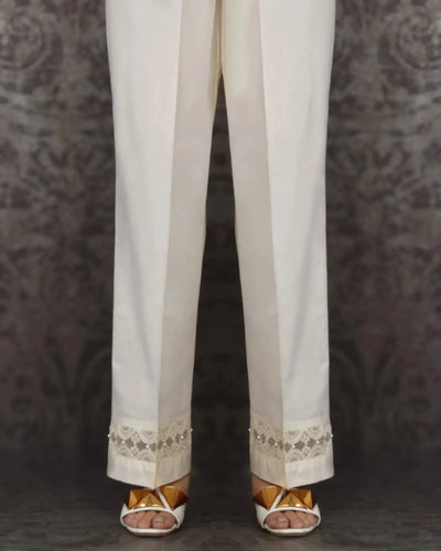 Cambric Cotton Trouser | 8351-IG-K.CT Sha Posh Textile