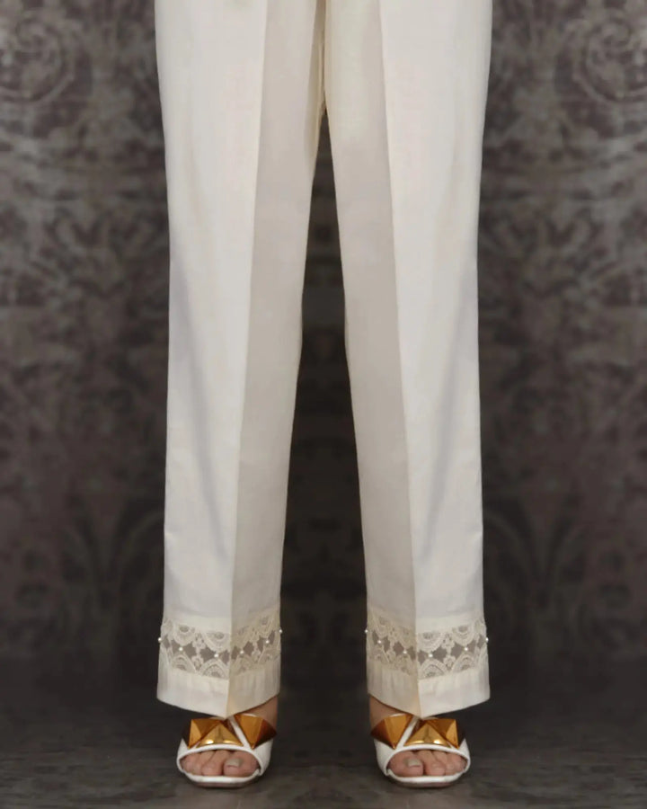Cambric Cotton Trouser | 8351-IG-K.CT Sha Posh Textile