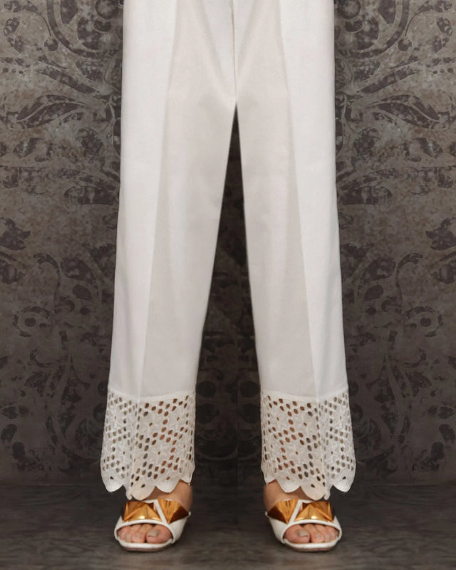 Cambric Cotton Trouser | 8352-IG-K.CT Sha Posh Textile