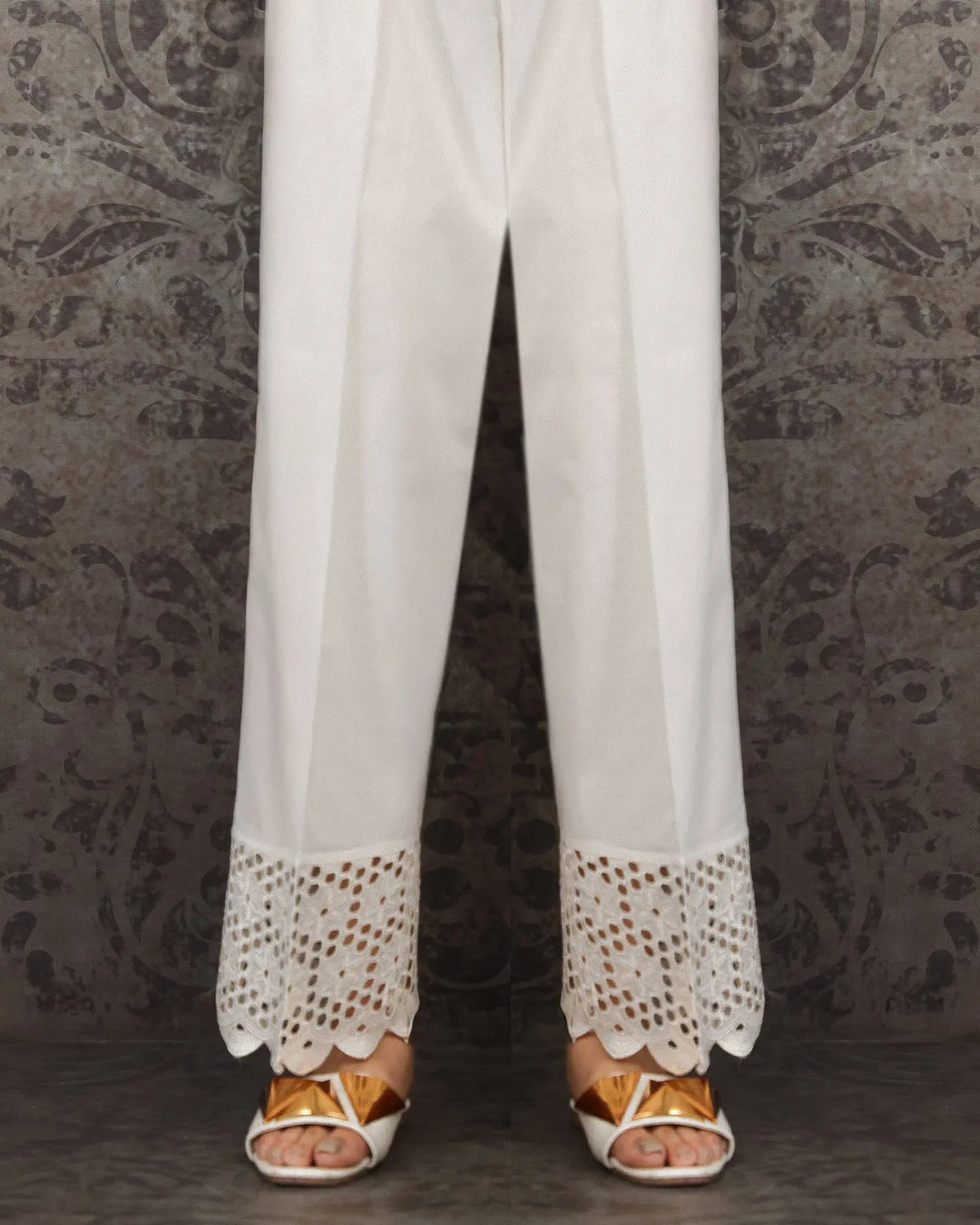 Cambric Cotton Trouser | 8352-IG-K.CT Sha Posh Textile