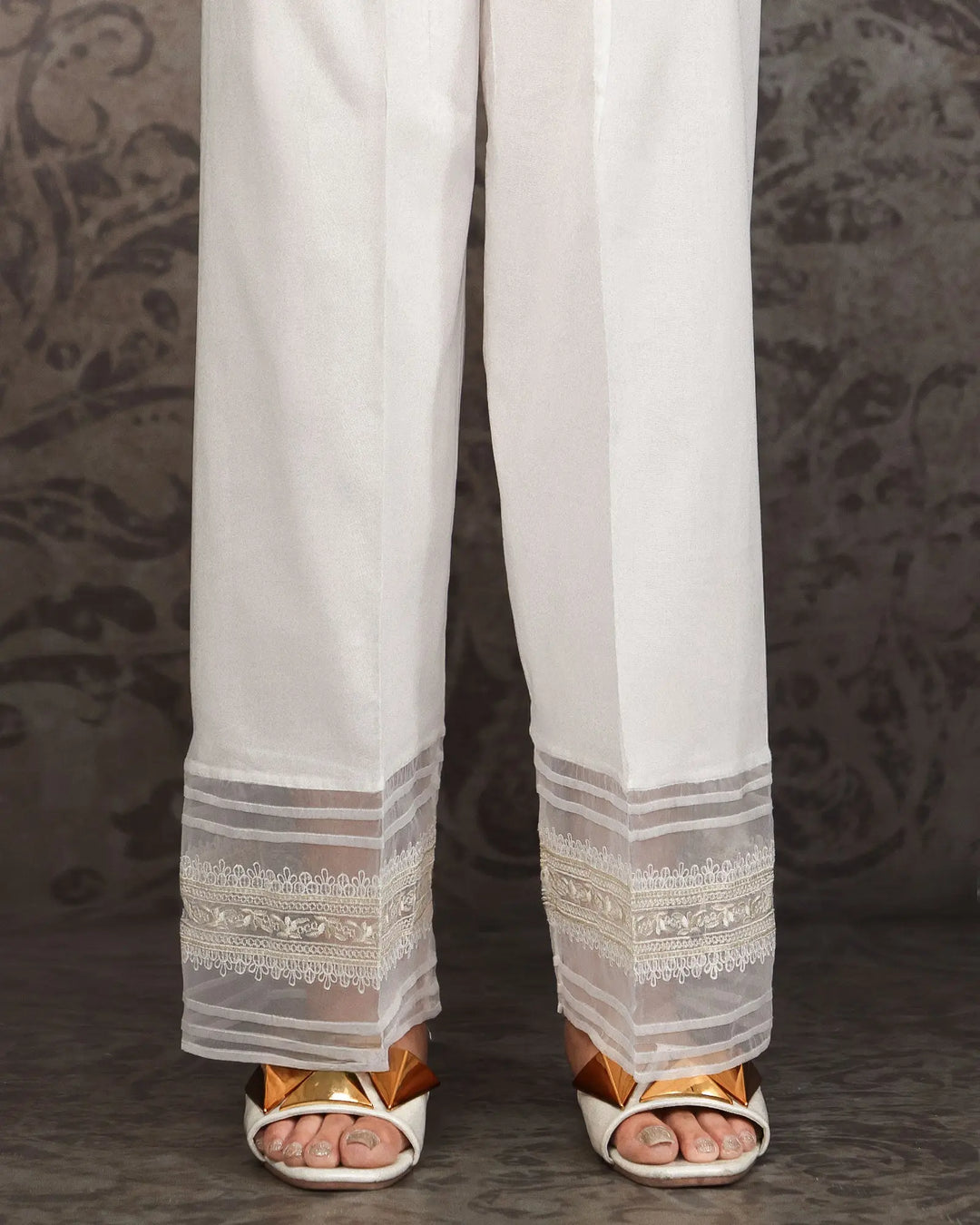 Cambric Cotton Trouser | 8354-IG-K.CT Sha Posh Textile