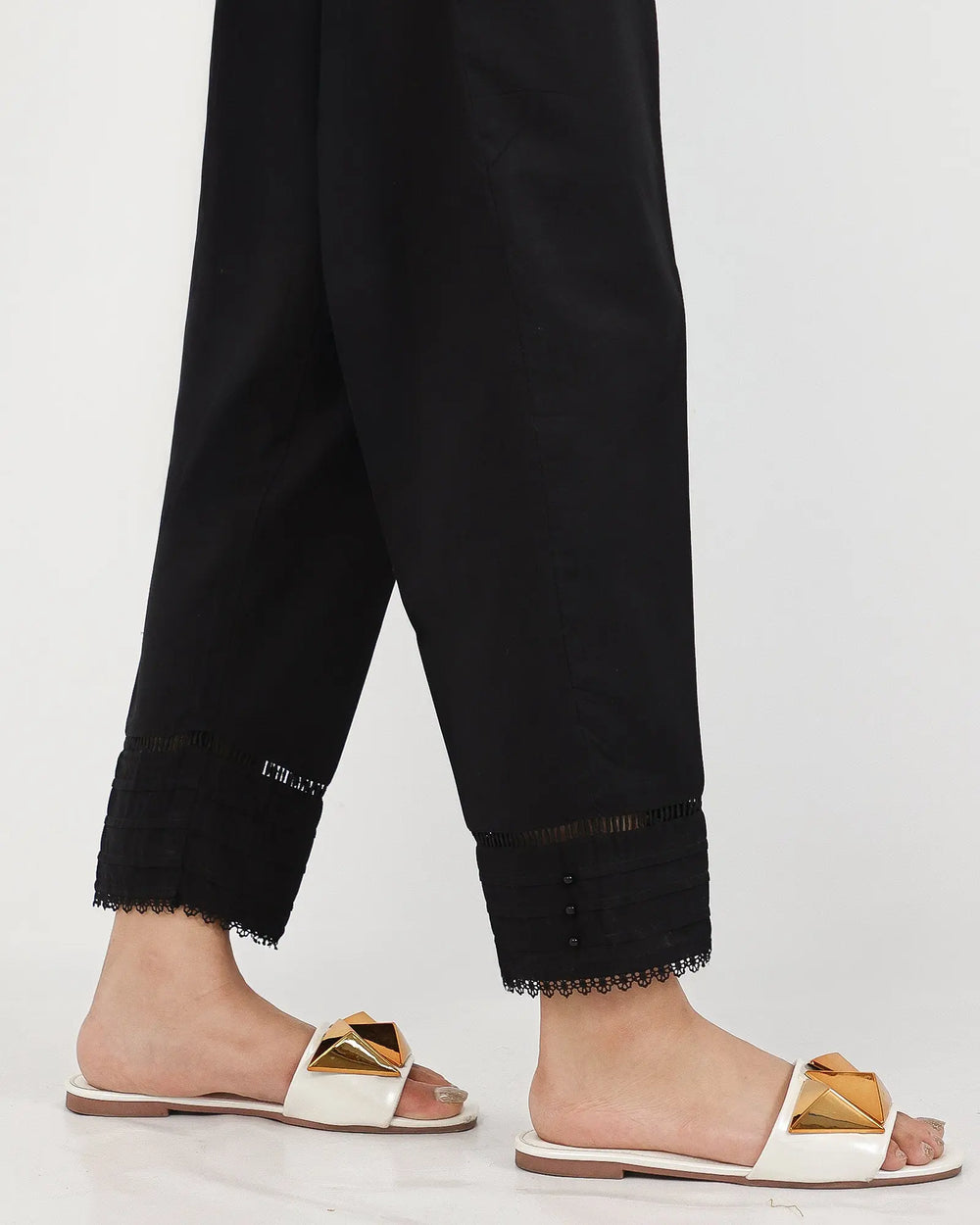 Cambric Cotton Trouser | 8356-IG-K.CT Sha Posh Textile