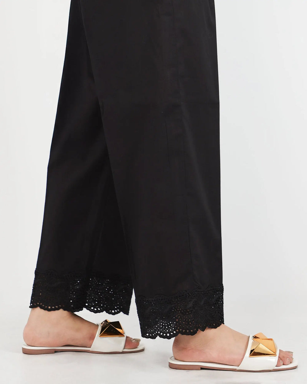 Cambric Cotton Trouser | 8361-IG-K.CT Sha Posh Textile