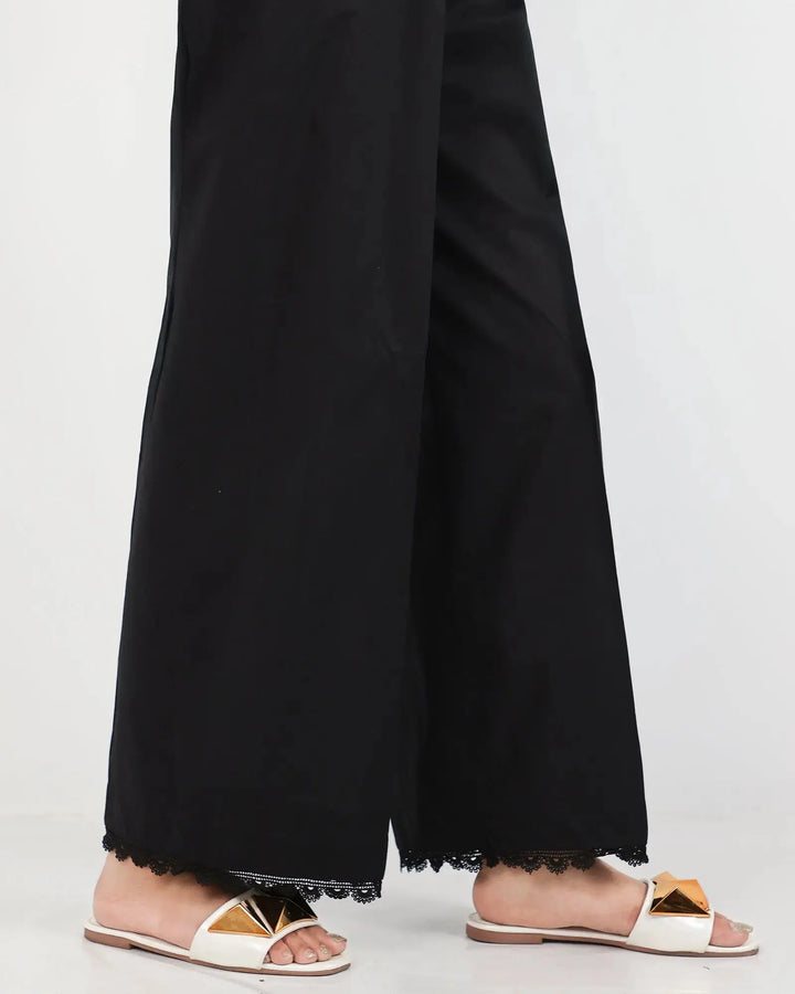 Cambric Cotton Wide Leg Trouser | 8360-IG-K.CT Sha Posh Textile
