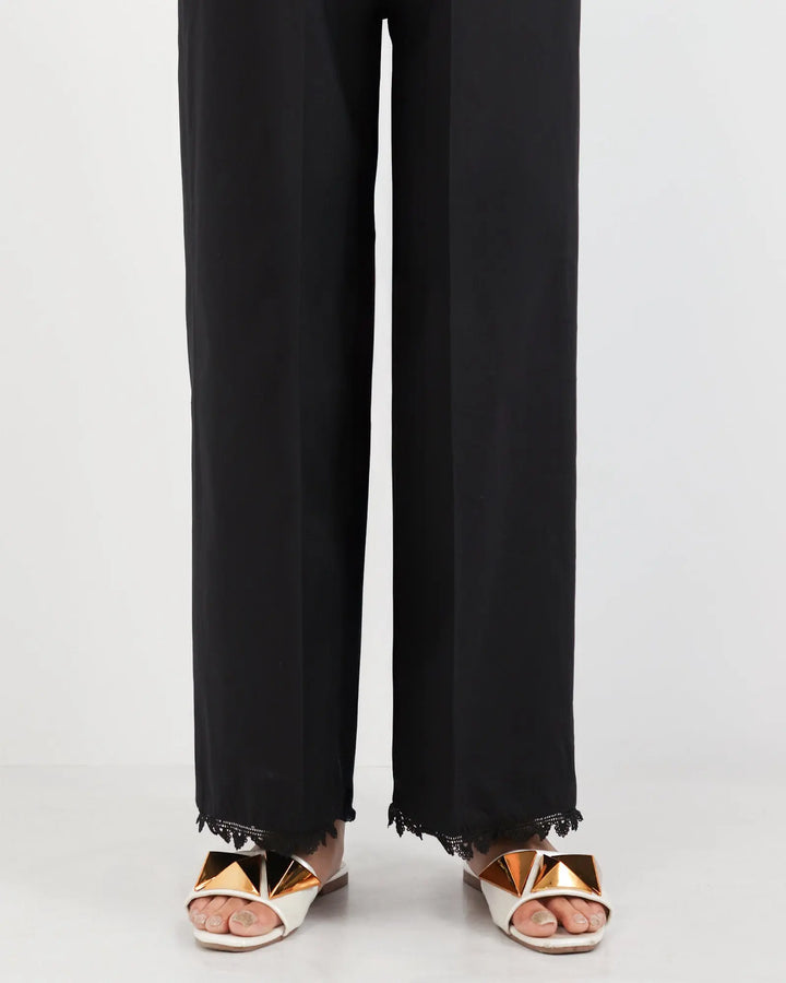 Cambric Cotton Wide Leg Trouser | 8360-IG-K.CT Sha Posh Textile