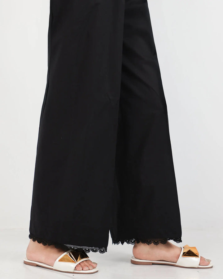 Cambric Cotton Wide Leg Trouser | 8360-IG-K.CT Sha Posh Textile