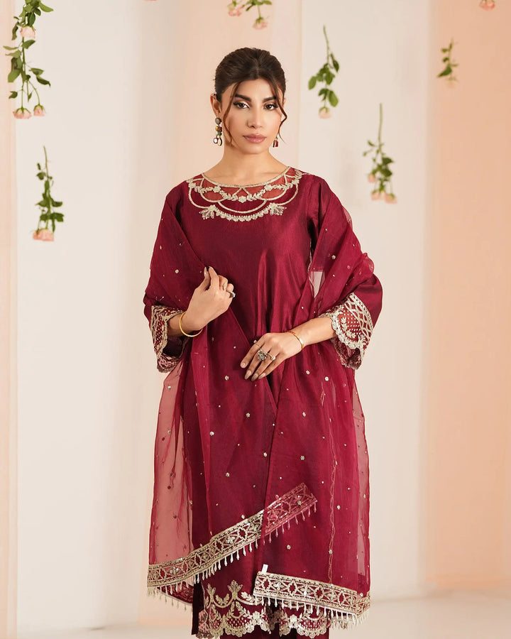 Chambray Katan 3-Piece | 2279 Sha Posh Textile