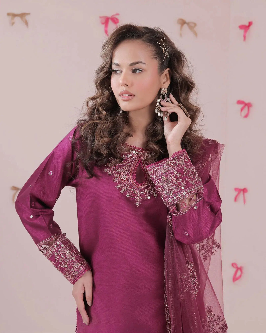 Chambray Katan 3PC | 4099 Sha Posh Textile