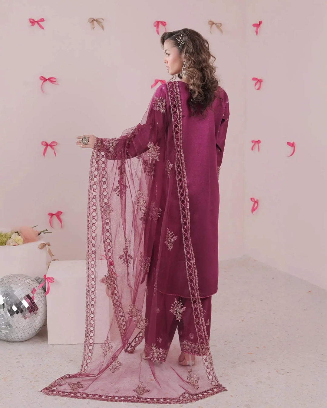 Chambray Katan 3PC | 4099 Sha Posh Textile