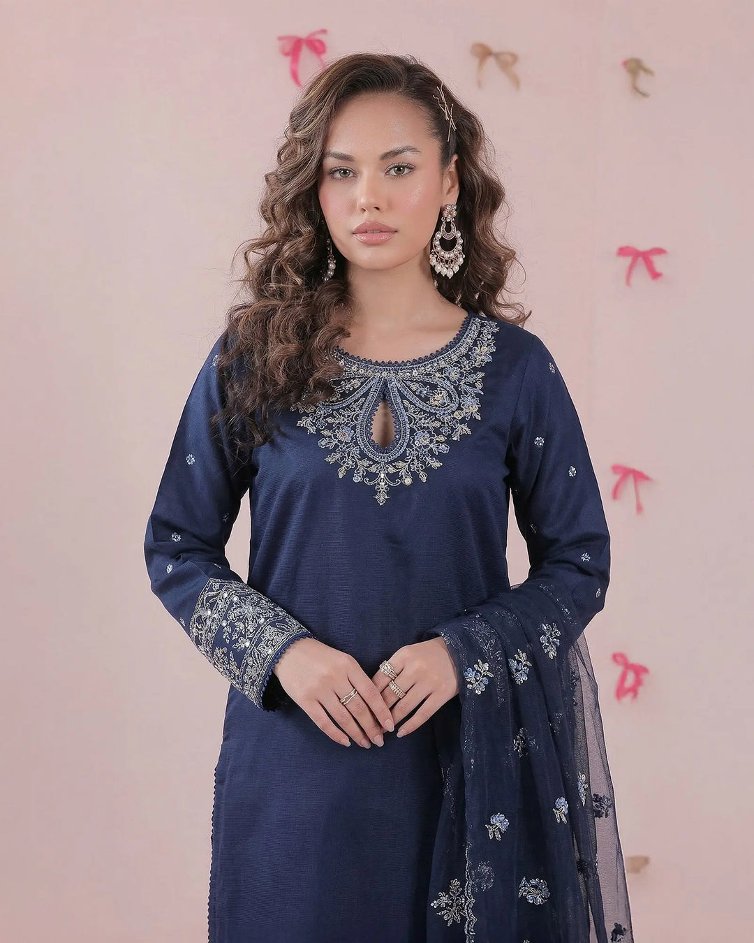 Chambray Katan 3 Piece | 4099 Sha Posh Textile
