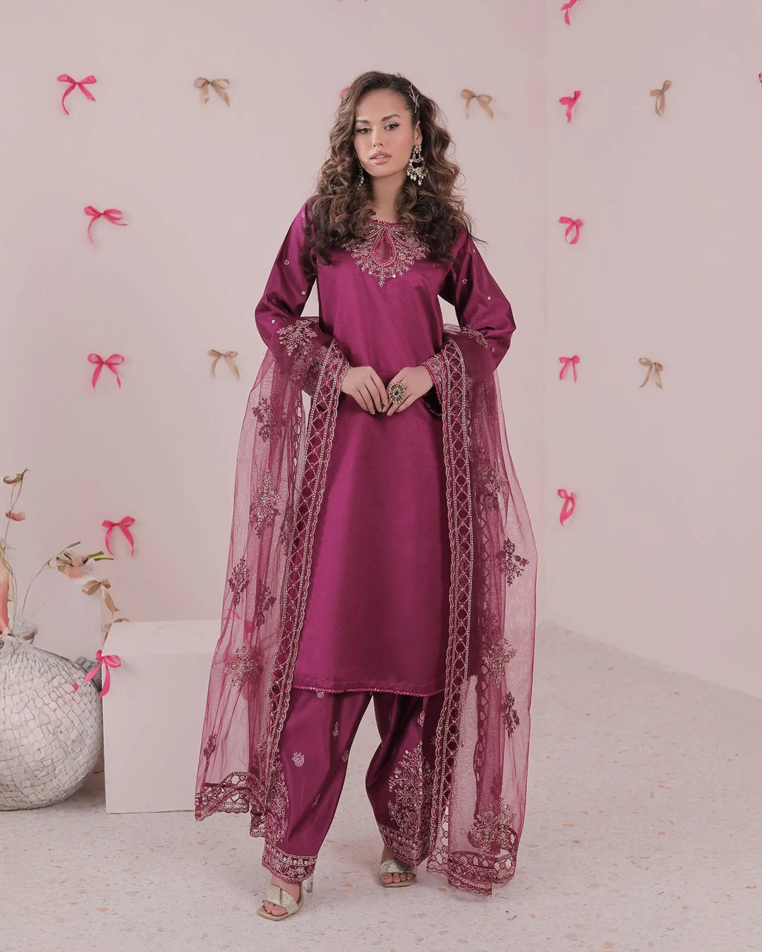 Chambray Katan 3PC | 4099 Sha Posh Textile