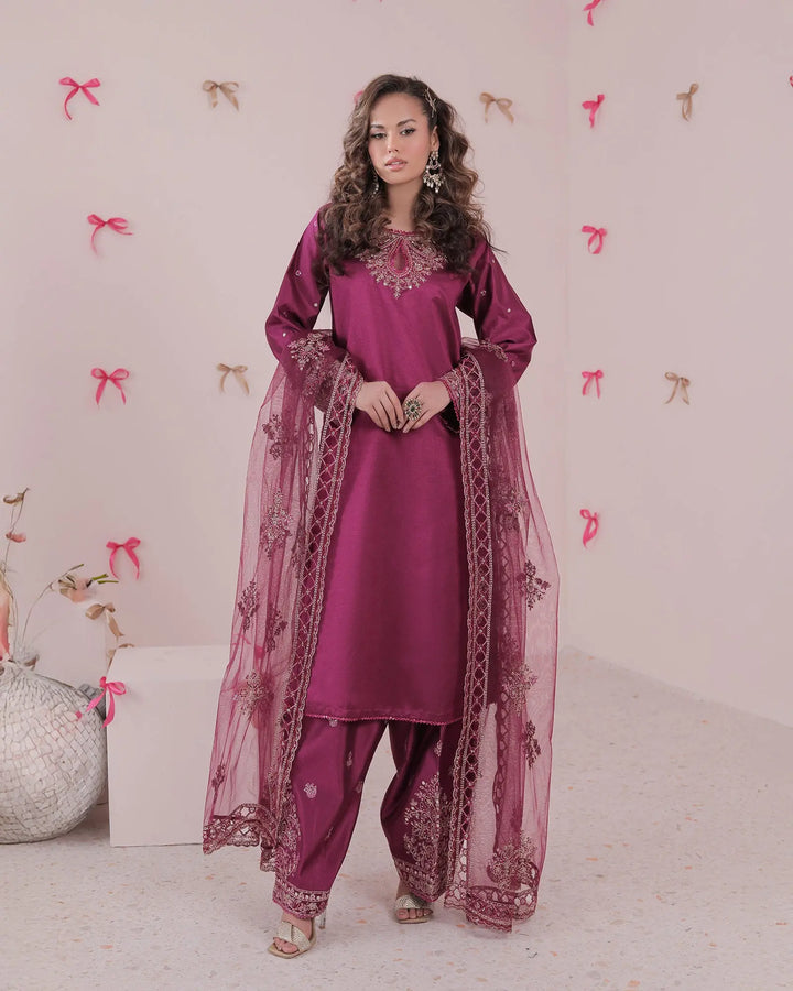 Chambray Katan 3PC | 4099 Sha Posh Textile